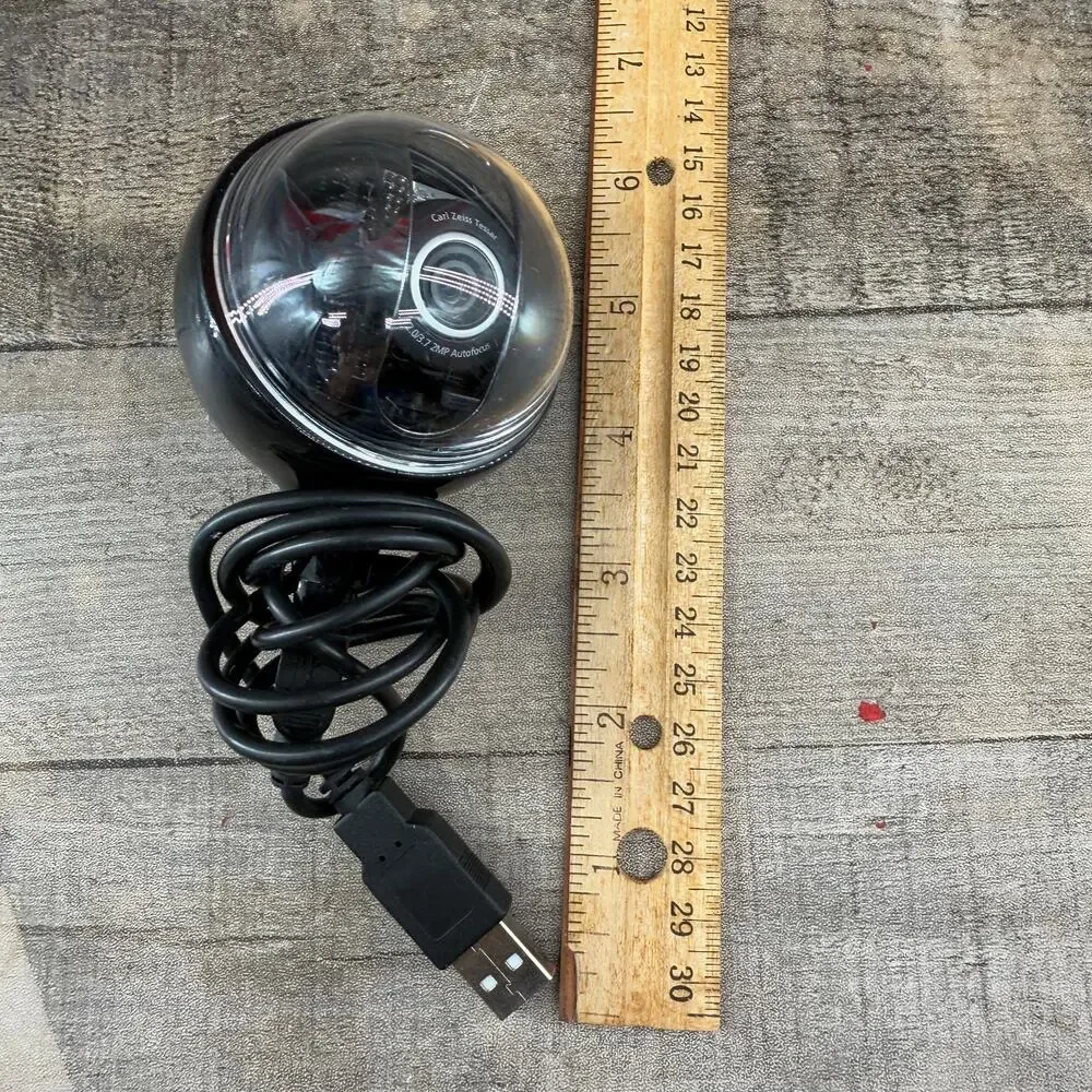 Logitech Conference Cam Video Camera Carl Zeiss Tessar Works